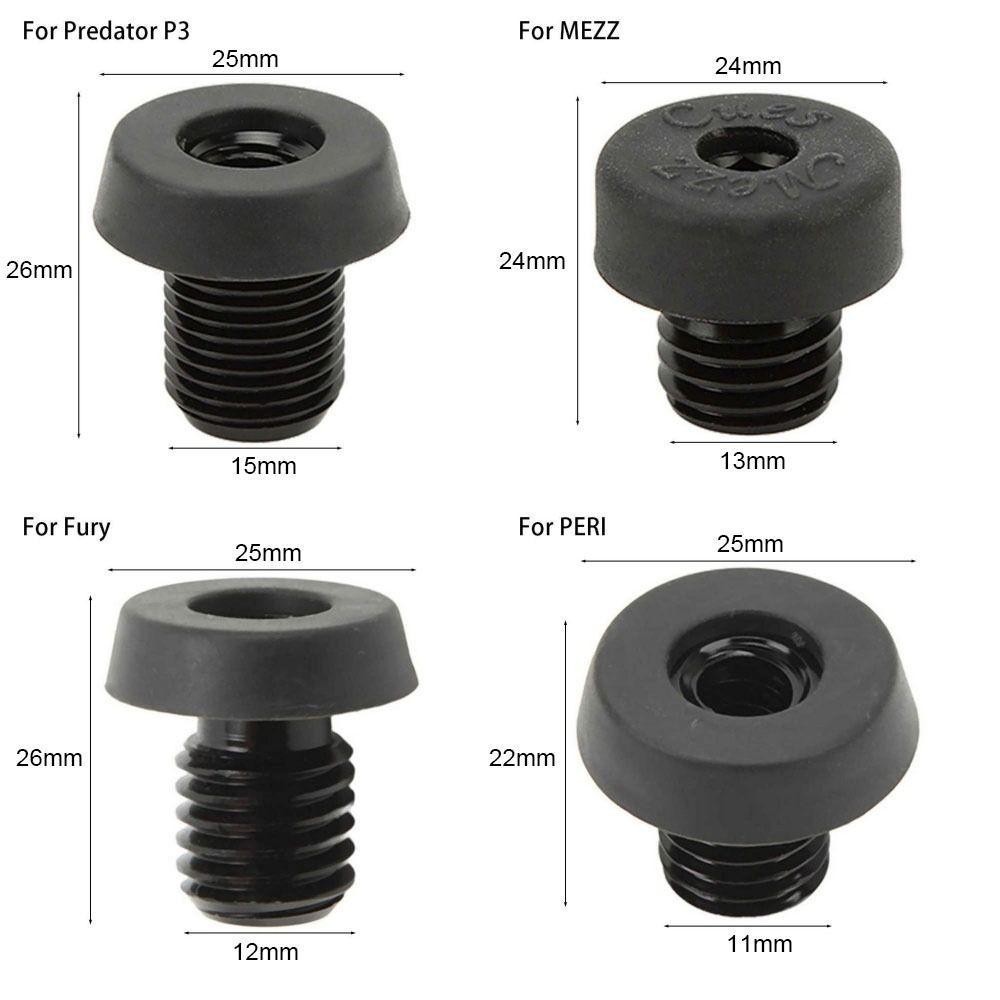 Seyawson 1 Cái Vít Cắm Sau, Phụ Kiện Nối Dài Bi-a Bể Cue Bida Cue Cản Lưng, Nắp Đáy Khối Cao Su Mông Đáy Bảo Vệ Cho MEZZ / Universal / HOW / PERI