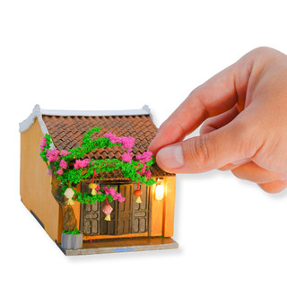 Mô hình gỗ lắp ráp DIY- HỘI AN- HIỆU VẢI- MÃ SP: HA164-03 (Sản phẩm chưa kèm keo)