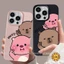 Cho IPhone 17 11 13 15 14 16 12 Pro Max X XS Xr Max 7 8 15 14 16 Plus SE 2020 ỐP LưNg CặP ĐôI HoạT HìNh Capibara LậP Dị