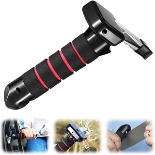 Tay nắm ô tô Tay nắm cửa ô tô cho người cao tuổi Nâng cấp Tay cầm ô tô đa chức năng Hỗ trợ hỗ trợ Tay nắm chốt cửa cho người cao tuổi và người khuyết tật Đỏ xanh kim loại chống trượt