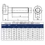 7075 Chất Liệu Hợp Kim Nhôm Đầu Cốc Lục Giác Ổ Cắm Bu Lông Đầu Hình Trụ Vít Máy Dây Máy Bay Phụ Kiện Mô Hình Vít