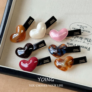 Kẹp Tóc Mỏ Vịt Acetate Retro Hàn Quốc Vàng Nhãn - Style Mới Cho Cô Gái