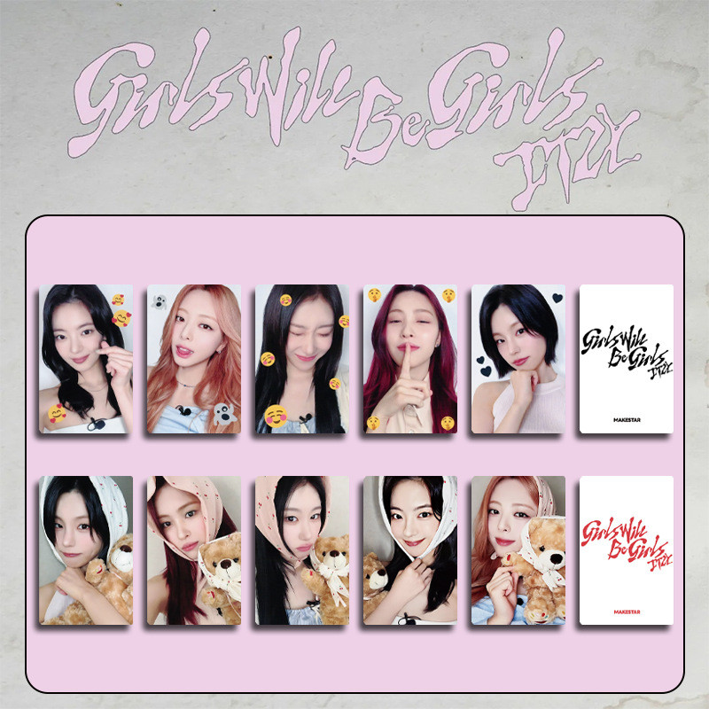 2-7 Cái / bộ ITZY Girls Will Be Girls Album Lomo Card Yeji AIR STARRIVER GOLD JYP YES24 Algorhythm Photocards MAKESTAR Chaeryeong Yuna Lia Ryujin Kpop Bưu Thiếp YM