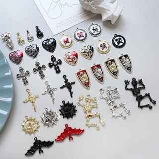 Retro Phong Cách Thoáng Mát Hợp Kim Lạ Mặt Dây Chuyền DIY Handmade Trang Sức Tay Vòng Cổ Bông Tai Mặt Dây Chuyền Phụ Kiện Chất Liệu