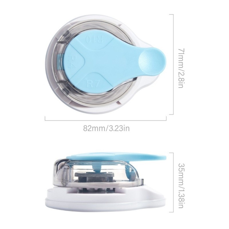 Dụng cụ cắt góc đa chức năng camp Rounder Punch với khả năng vát và cắt tỉa cho gia đình và văn phòng