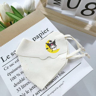 Có thể điều chỉnh [Trở lại trường học] 1 chiếc Mặt nạ in hình Sanrio dành cho trẻ em Mặt nạ làm đẹp cao cho bé Mặt nạ trẻ em 3D có thể giặt được