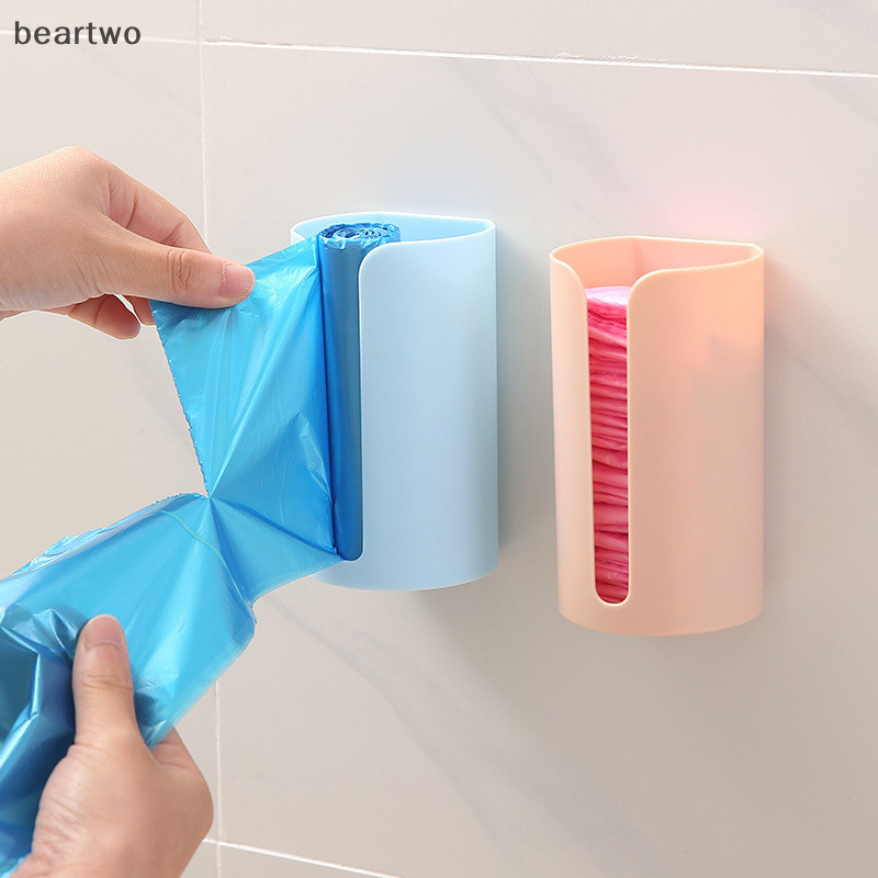 < Beartwo > Túi Đựng Rác Hộp Đựng Rác Treo Tường Túi Đựng Rác Nhà Bếp Túi Nhựa Hộp Đựng Phòng Tắm Túi Đựng Rác Người Tổ Chức Đẹp
