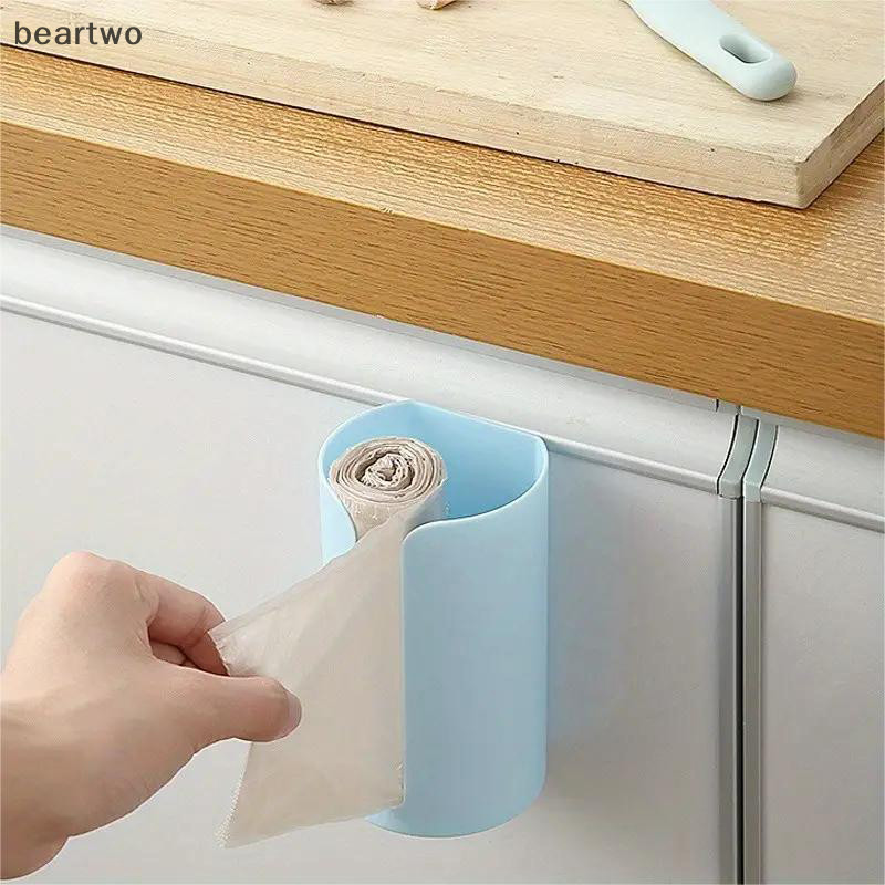 < Beartwo > Túi Đựng Rác Hộp Đựng Rác Treo Tường Túi Đựng Rác Nhà Bếp Túi Nhựa Hộp Đựng Phòng Tắm Túi Đựng Rác Người Tổ Chức Đẹp