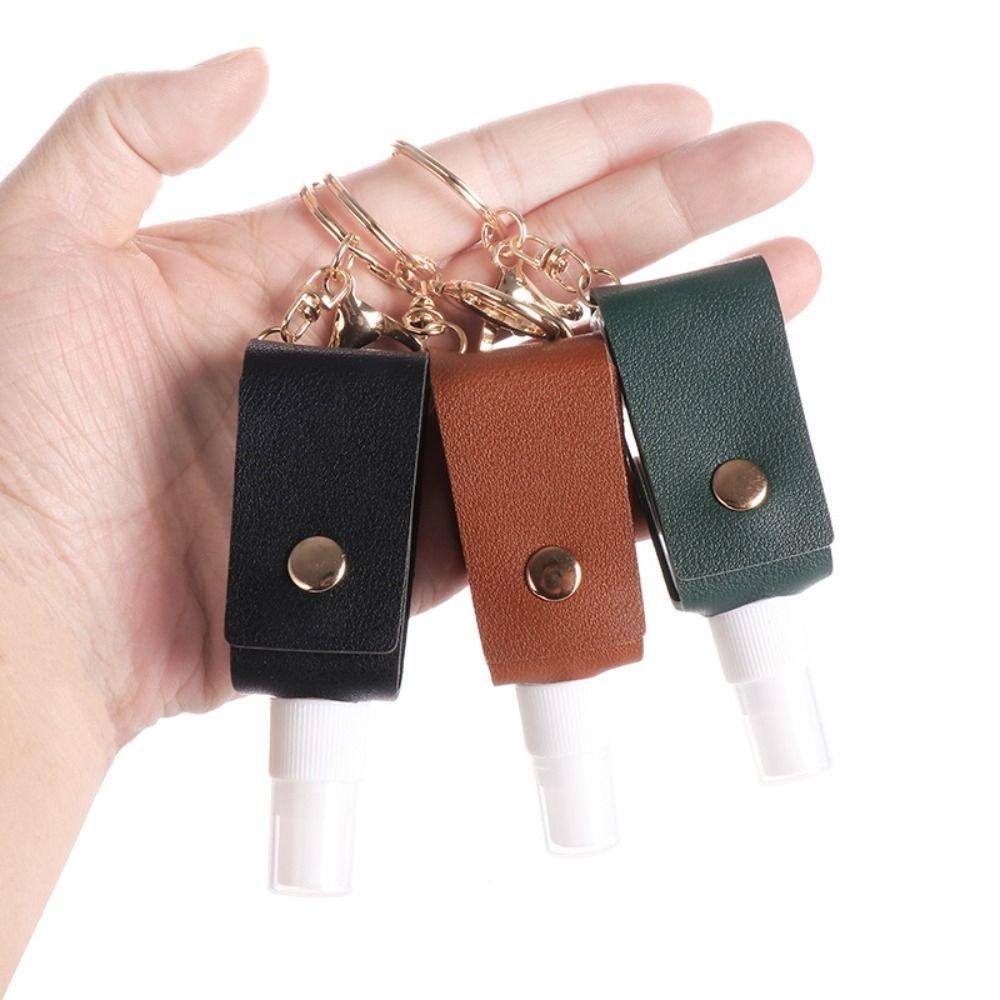 Bình xịt có thể đổ lại DAYBREAK, Bình xịt nước hoa di động 30ml, PU du lịch có móc khóa Chai rỗng Mini