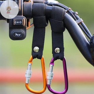 TWE 1 / 2 Chiếc Xe Điện Móc Trước Hợp Kim Nhôm Tay Cầm Móc Cho Xe Đẩy Bé D-hook Móc Treo Xe Máy Móc VN