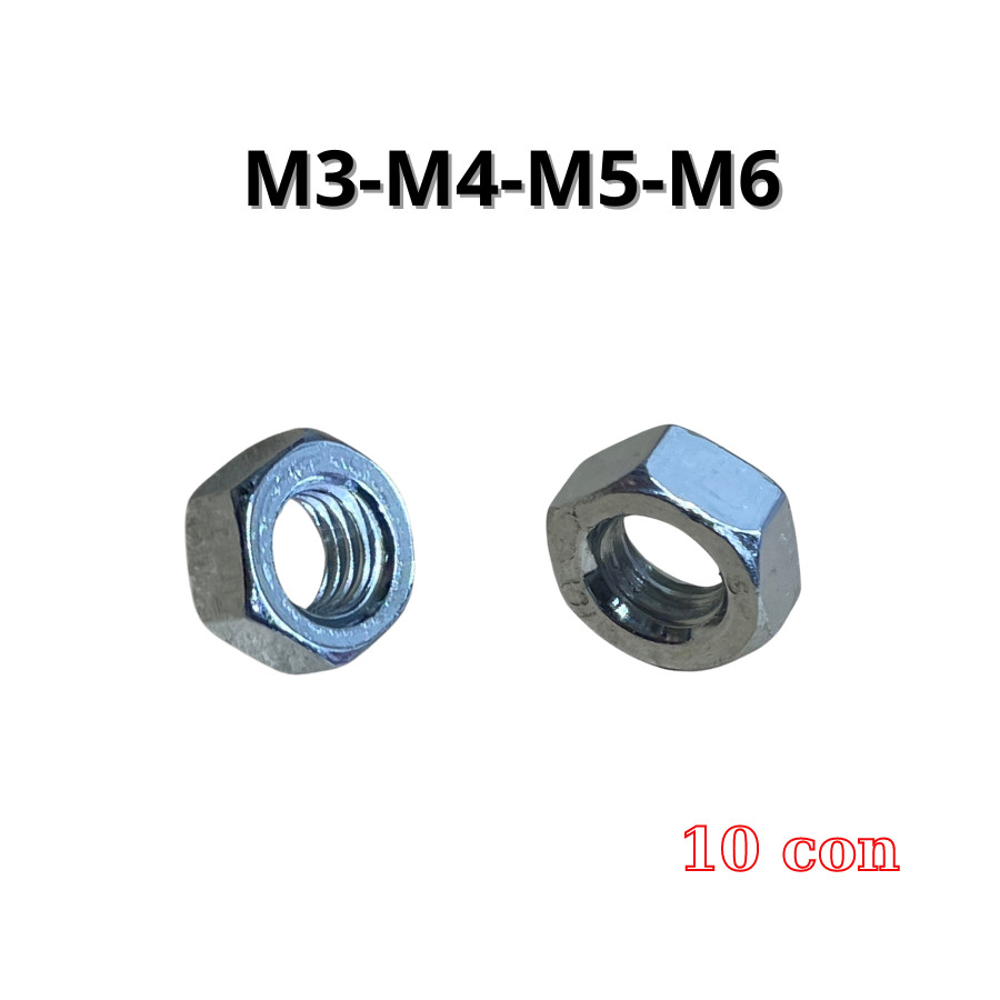 đai ốc tán M3 M4 M5 M6 giá 10 con - Linh kiện điện tử Quỳnh Diễn ...