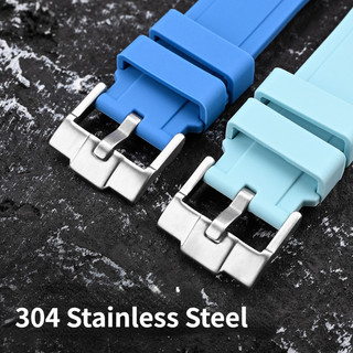 Dây đeo đồng hồ silicon chống thấm nước cho Omega cho Swatch Moonswatch Đậu phộng Mới Trăng tròn Trái đất Lava Siêu xanh Moonphase Sao Thổ Thủy ngân Nam Nữ Dây đeo đồng hồ Vòng tay 20mm
