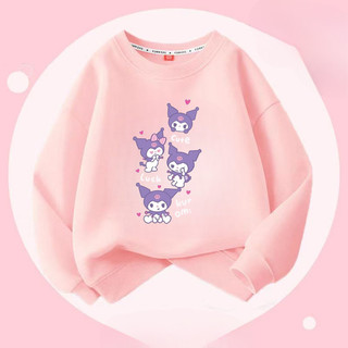 Trẻ mới biết đi Kawaii Áo Sơ Mi Thường Ngày Kuromi Hoạt Hình Unisex Trẻ Em Áo Khoác Cho Bé Gái