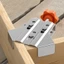 Định vị kẹp góc TUYỆT VỜI, Kẹp chắc chắn khung DIY 90° Kẹp góc phải, Dụng cụ gỗ hữu ích Kẹp khung cố định bằng thép không gỉ