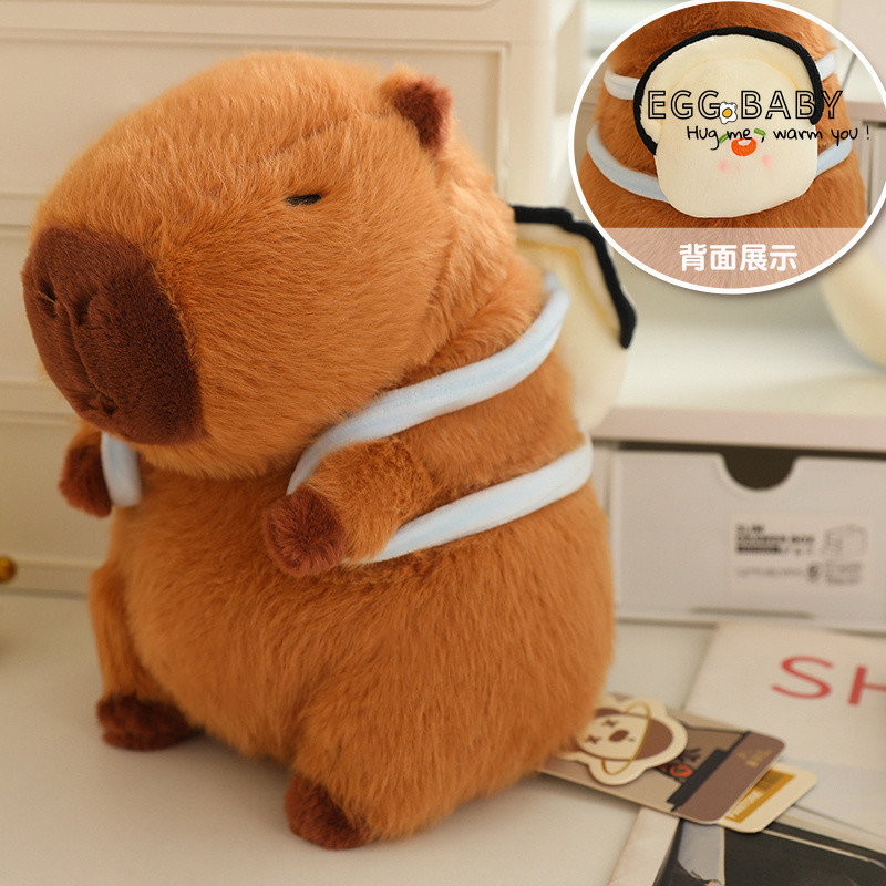 ((Phiên Bản Chính Hãng) Ba Lô Kapibara Đồ Chơi Sang Trọng Dễ Thương Capybara Búp Bê Ong Ba Lô Rùa Quà Tặng Cho Bé Gái Quà Tặng Sinh Nhật