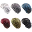 Mũ Turban MERIGGIARE, Khăn quàng cổ hoa ren Hồi giáo, Thời trang co giãn thoáng khí Tóc Bonnets Đầu