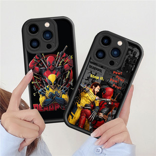 X-men Wolverine Deadpool 11 15 Ốp Lưng Cho IPhone 16 15pro 14 13 12 11pro Pro ProMax XS XR XSmax 7 8 + Plus SE 2020 Vỏ Mềm Silicon DCJT