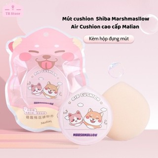 Mút cushion kèm hộp đựng hình Shiba Marshmasllow Air Cushion cao cấp Malian