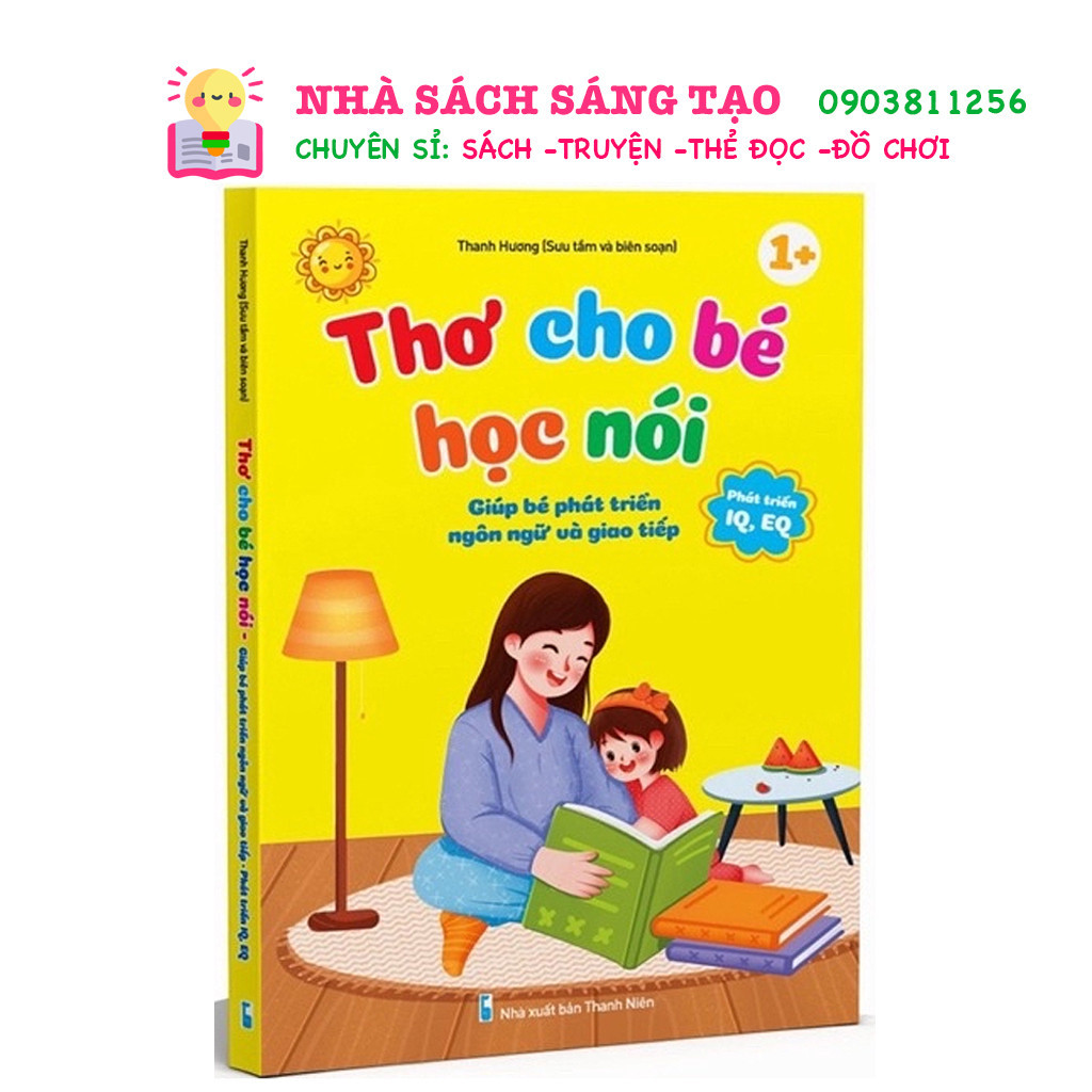 Ảnh Sách - Thơ Học Nói Phát Triển IQ, EQ Cho Bé Từ 0-5 Tuổi 1