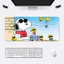 Hoạt Hình Dễ Thương Chó S-Snoops Mousepad HD In Máy Tính Game Thủ Khóa Cạnh Chống Trơn Trượt Miếng Lót Chuột XXL 90x40cm Bàn Phím PC Để Bàn Pad