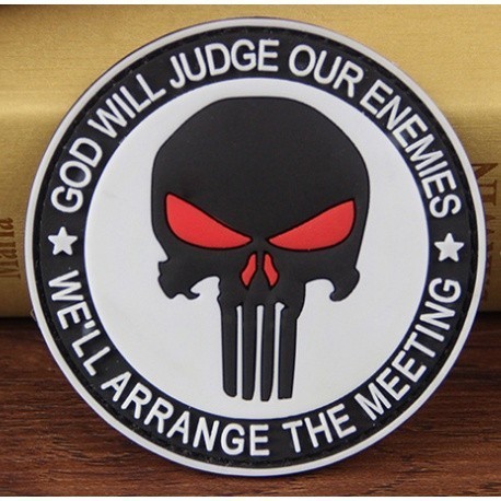 Patch_miếng dán PVC Skull_retro