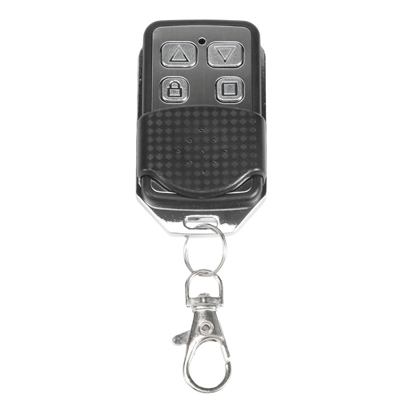 Dụng cụ mở cửa nhà để xe điện 4 nút Điều khiển từ xa không dây 433MHZ Điều khiển từ xa tần số vô tuyến không dây
