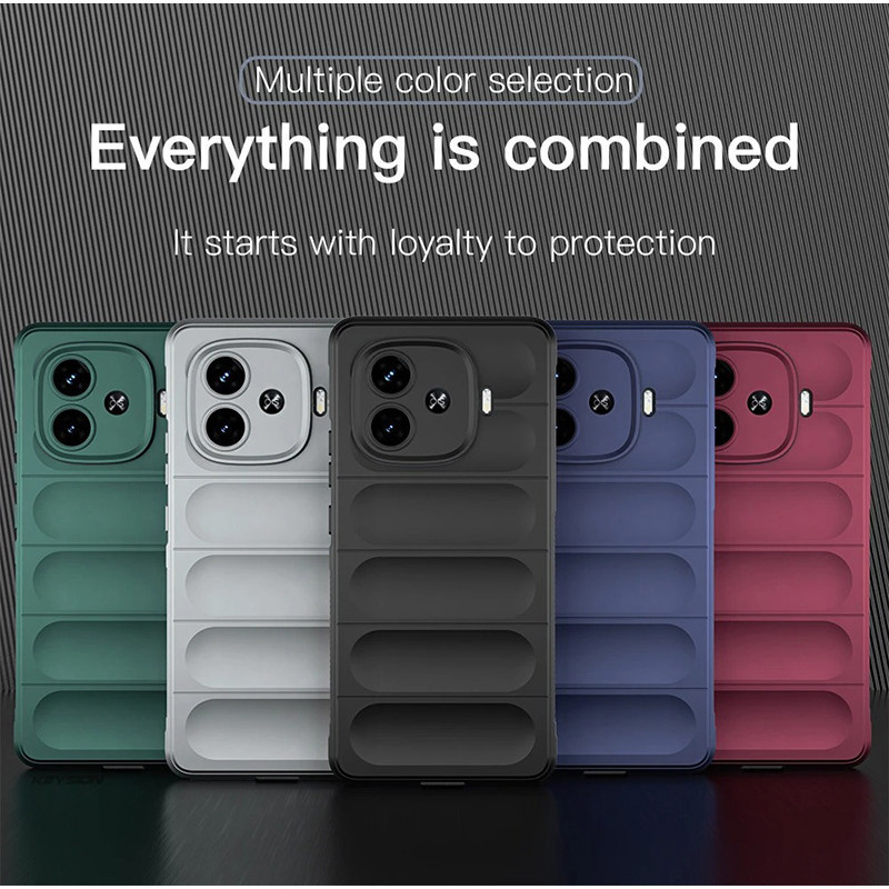 Ốp Lưng Cho Vivo iQOO Z9 Turbo Z9x Z8 Z8x Z7 Z7x Bề Mặt Mịn Chắc Chắn Lá Chắn Silicon Mềm Chống Sốc