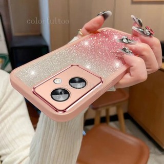 Vỏ Realme Note 60X 2024 Cho Realme Note 60X Note 50 Note50 Note60 4G Silicon Siêu Mỏng TPU Trong Suốt Ngôi Sao Bling Lấp Lánh Vỏ Mạ Bảo Vệ Ống Kính Máy Ảnh Ốp điện thoại Chống Sốc