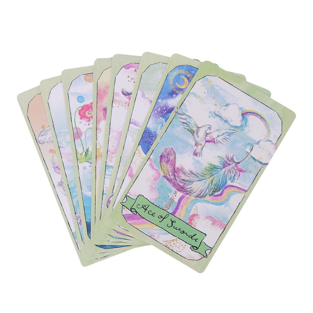Day Dream Tarot Deck Phiên bản tiếng Anh đầy đủ Oracles Deck Board Games Cards ewoekvn