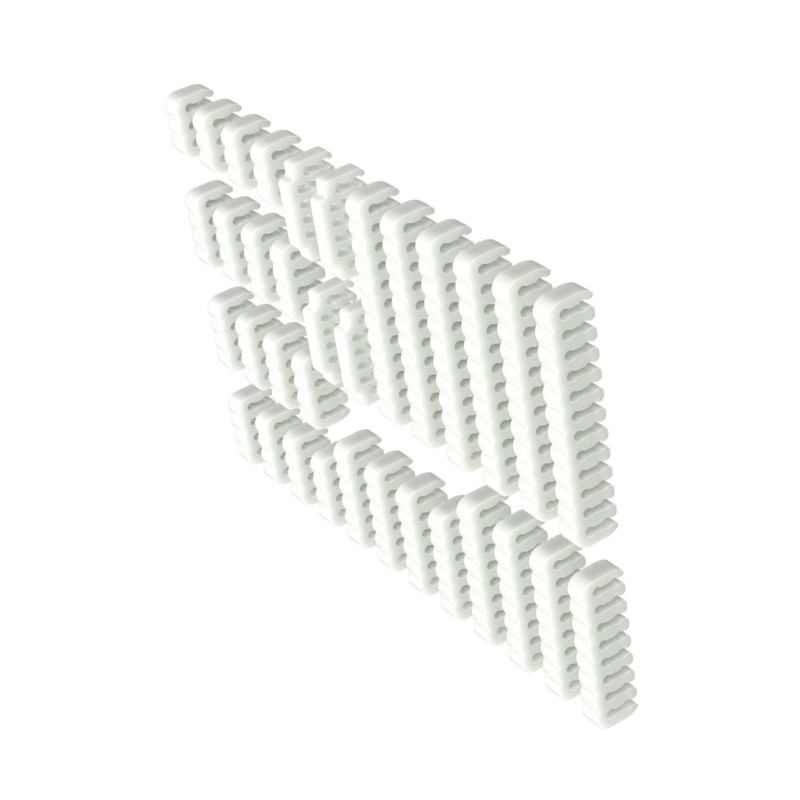34PCS Acrylic Power Cable Combs Set for Organized Computer Wiring For 24Pin 8Pin