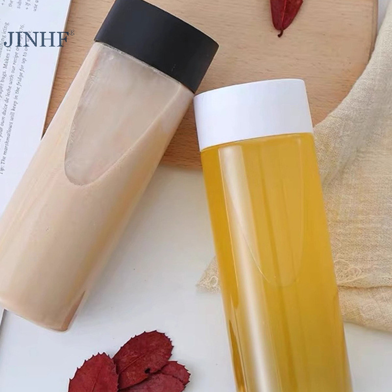 Jinhf Lạnh Pha Trà Nước Lọc Cốc Nước Di Động Cho Thể Thao Ougs Trà Sữa Nước Trái Cây Cốc Uống Nhà Trong Suốt Quà Tặng HOT