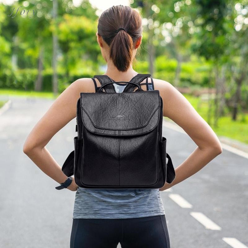 Ba lô Jfory Túi đeo vai có thể điều chỉnh cho nữ đi du lịch ngoài trời