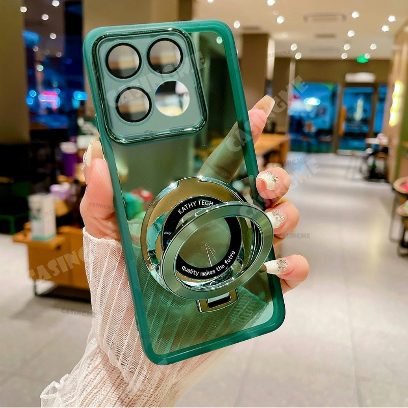 Xiaomi 14T 14TPro 2024 Vỏ Đứng Từ Tính Cho Xiaomi 14T 14 T T T14 14TPro Xiaomi14T Pro 4G 5G 2024 Giá Đỡ Len Camera Vỏ Điện Thoại Chống Ốp Lưng Mềm Trong Suốt