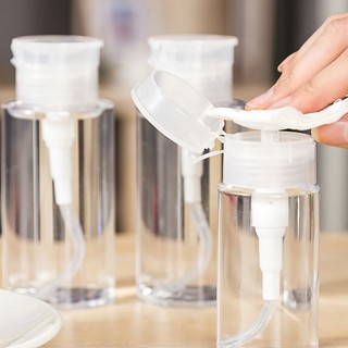 1 Bình Nhựa Rỗng 100/200ml Đựng Dung Dịch Mỹ Phẩm ALINE