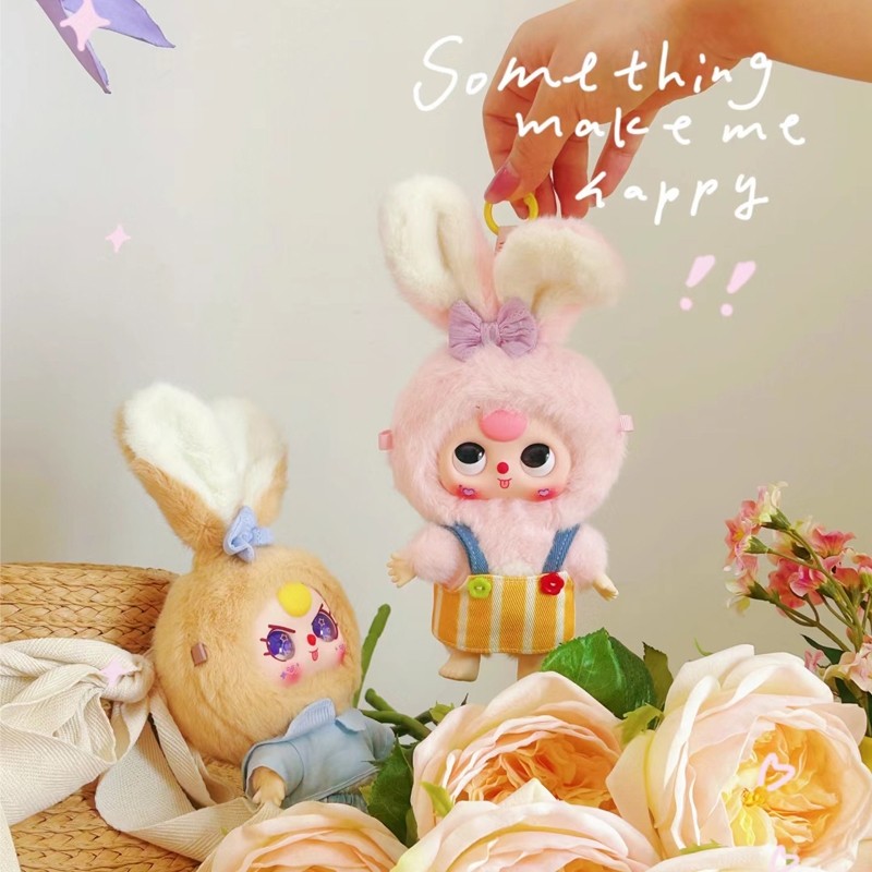 Baby three Macaron Cute Bunny V2 plush Blind Box [Caja Abierta