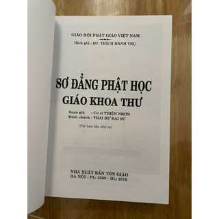 Sách - Sơ Đẳng Phật Học Giáo Khoa Thư (Bìa mềm)