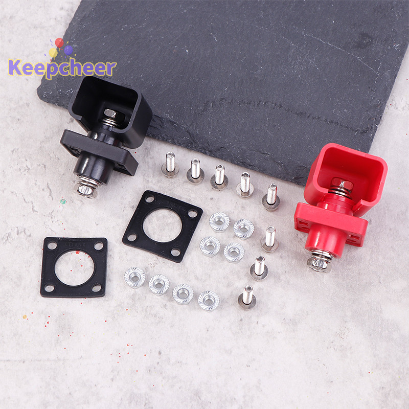 [Keepcheer] 1 / 2 Cái 100A Đầu nối thiết bị đầu cuối lưu trữ năng lượng dòng điện cao Khối đầu cuối Phụ kiện thiết bị Tesg điện [Mới]