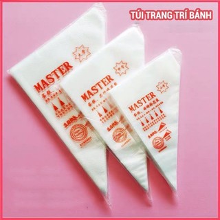 [HÀNG CÓ SẴN] Túi Bắt Kem Nilong 3 Kích Cỡ Túi Trang Trí Bánh Kem Cookie Bộ Dụng Cụ Làm Bánh 100 Cái FE123