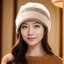 Mũ Bonnet CHEESELY, Mũ Dệt Kim Thanh Lịch Dệt Kim, Giữ Ấm Chống Gió Lạnh Người Cao Tuổi Mũ Len Thể Thao Ngoài Trời