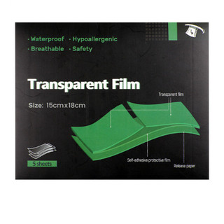 -Miếng Dán Bảo Vệ Hình Xăm 72h, Chống Thấm Nươc, Tăng Giữ Màu Và Nét Mực Xăm TRANSPARENT FILM