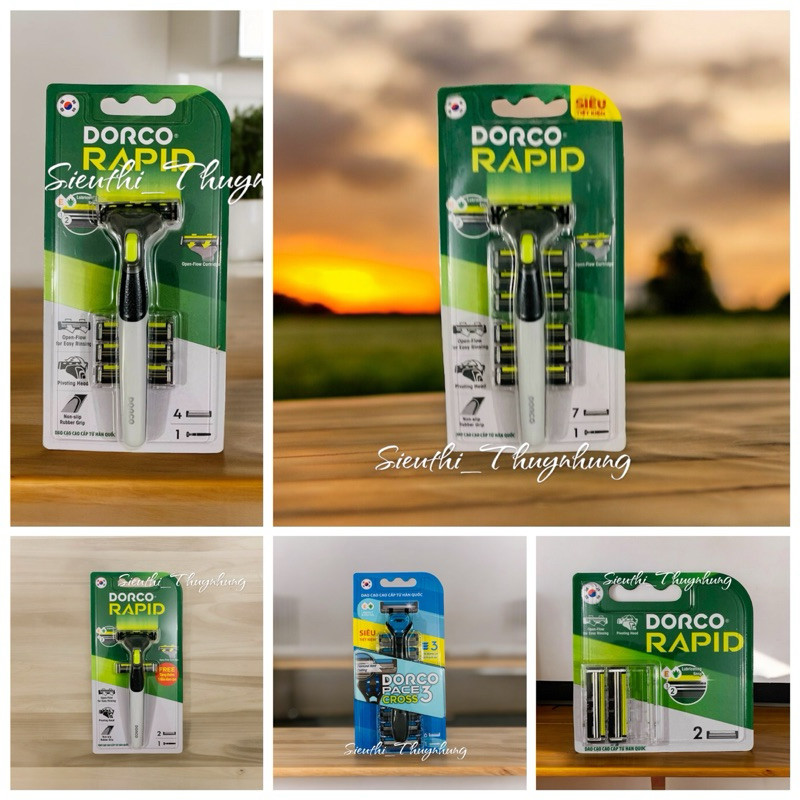 Bàn cạo râu Dorco Hàn Quốc kèm lưỡi cạo | Shopee Việt Nam