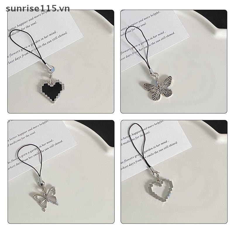 Ssvn Mặt Dây Chuyền Thời Trang Mới Retro Dây Đeo Điện Thoại Thông Minh Dây Buộc Chìa Khóa Pendent Móc Khóa Trang Trí Dây Đeo Điện Thoại Ch.