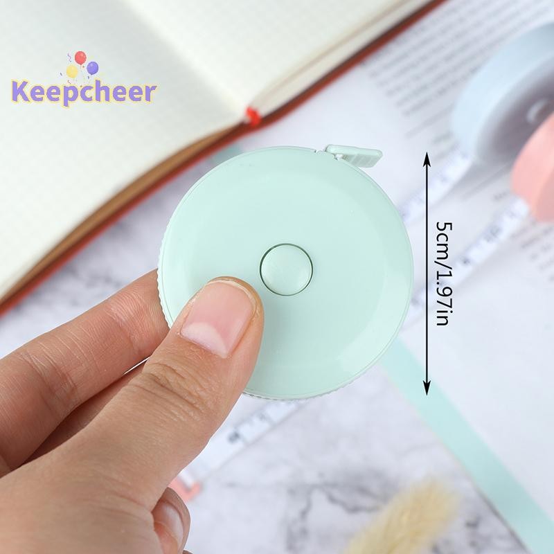 [Keepcheer] Thước băng di động có thể thu vào Thước đo chiều cao cho trẻ em 150cm / 60 "[Mới]