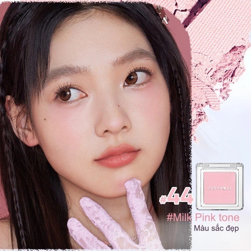 Phấn Má Hồng Đơn Sắc Lên Màu Chuẩn Judydoll Blush Powder 2.2g