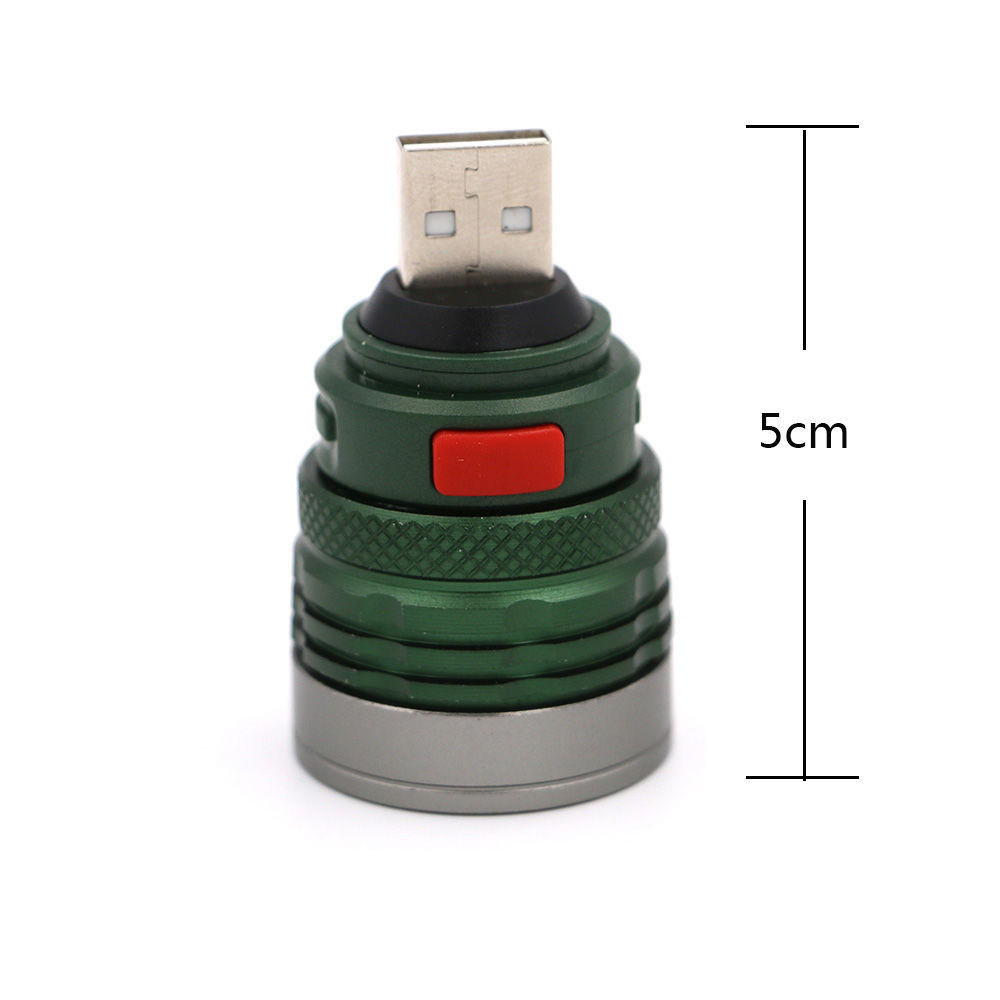 Đèn chiếu sáng kim loại Giá đỡ đèn nhấn mạnh Đèn pin Power Bank Power Bank Đèn giữ nổi bật với công tắc