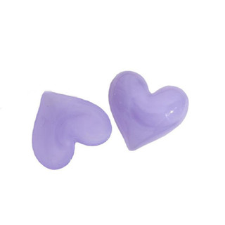 Màu sắc nhòe, nửa trong suốt chải, nửa mặt Acrylic, miếng dán tình yêu, vỏ điện thoại, Bông Tai, phụ kiện trang sức DIY, Bán Buôn