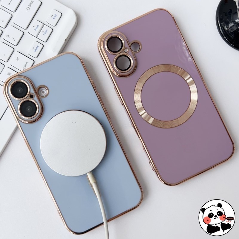 Ốp Điện Thoại Từ Tính Sang Trọng Cho Realme Note 60 50 GT X7 Pro Ultra Neo5 SE Neo3 Neo2 GT5 GT2 Pro Explorer Master Mạ Bao Sạc Không Dây Vỏ Mềm Bóng