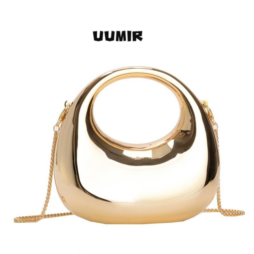 UUMIR Túi xách, Túi ly hợp Acrylic nhỏ, Túi đeo tay cầm tay thanh lịch dành cho nữ
