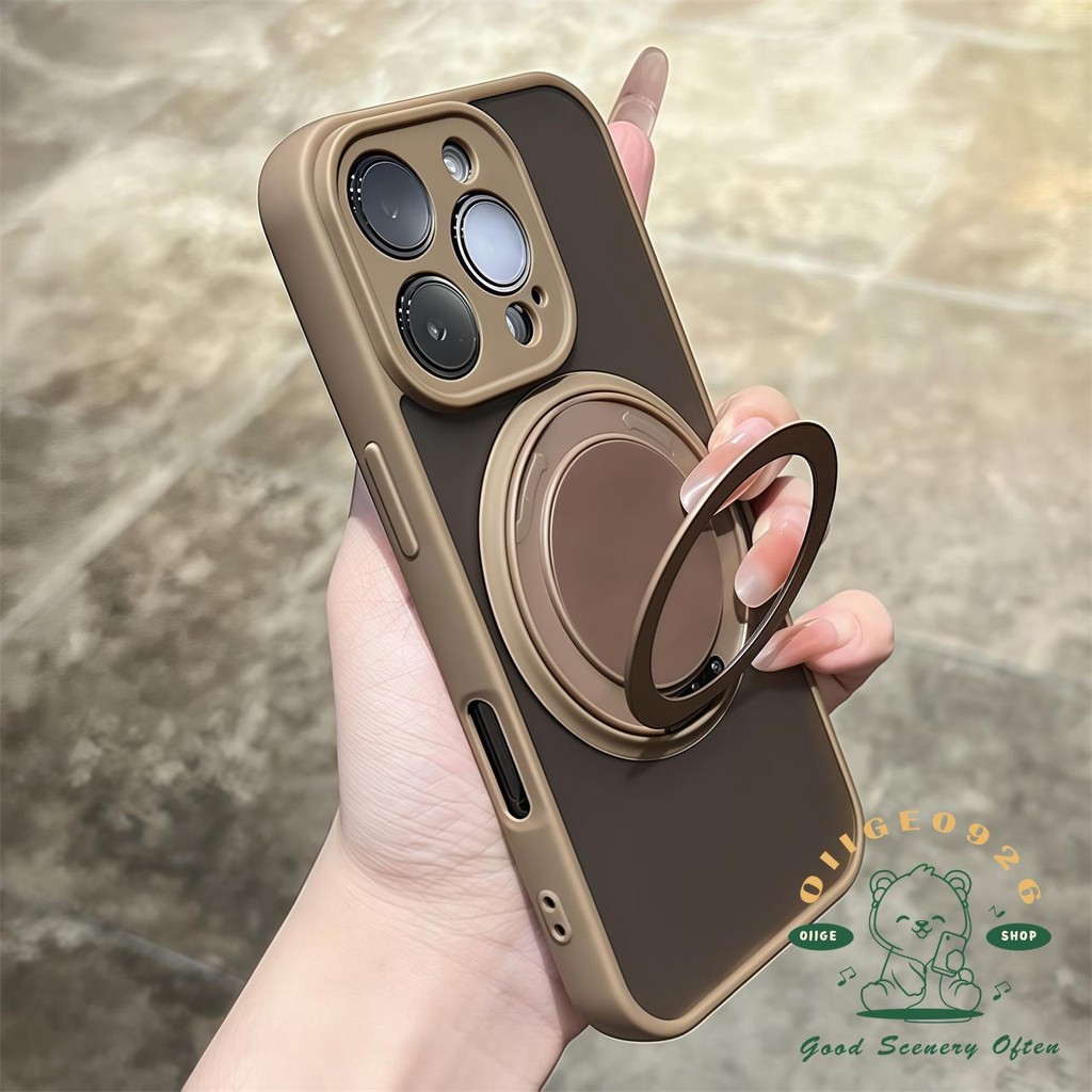 Từ tính của cảm giác da 360 khung xoay Vỏ điện thoại iphone16 Pro Max 15 14 13 12 11 vỏ cho vỏ iPhone Vỏ mềm silicon TPU chống sốc