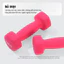 Tạ Tay Nữ Bọc Cao Su Chống Trượt - Tạ Gang Tập Gym Yoga 1kg, 2kg, 3kg, 5kg - GYMI- DỤNG CỤ TẬP GYM - TaTay